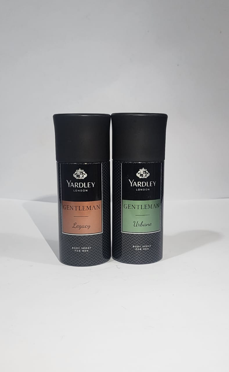 YARDLEY BODY SPRAY PACK OF (TWO) (without gas)