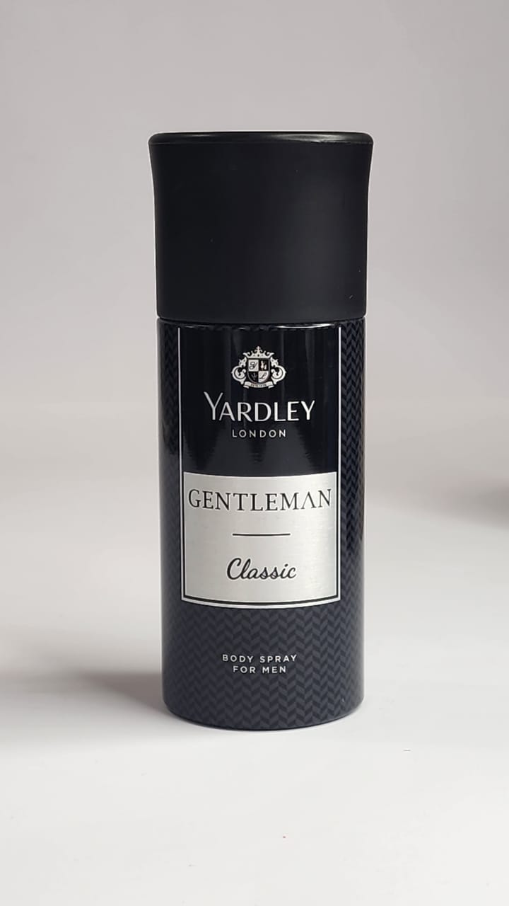 YARDLEY BODY SPARY GENTLEMAN (without gas)