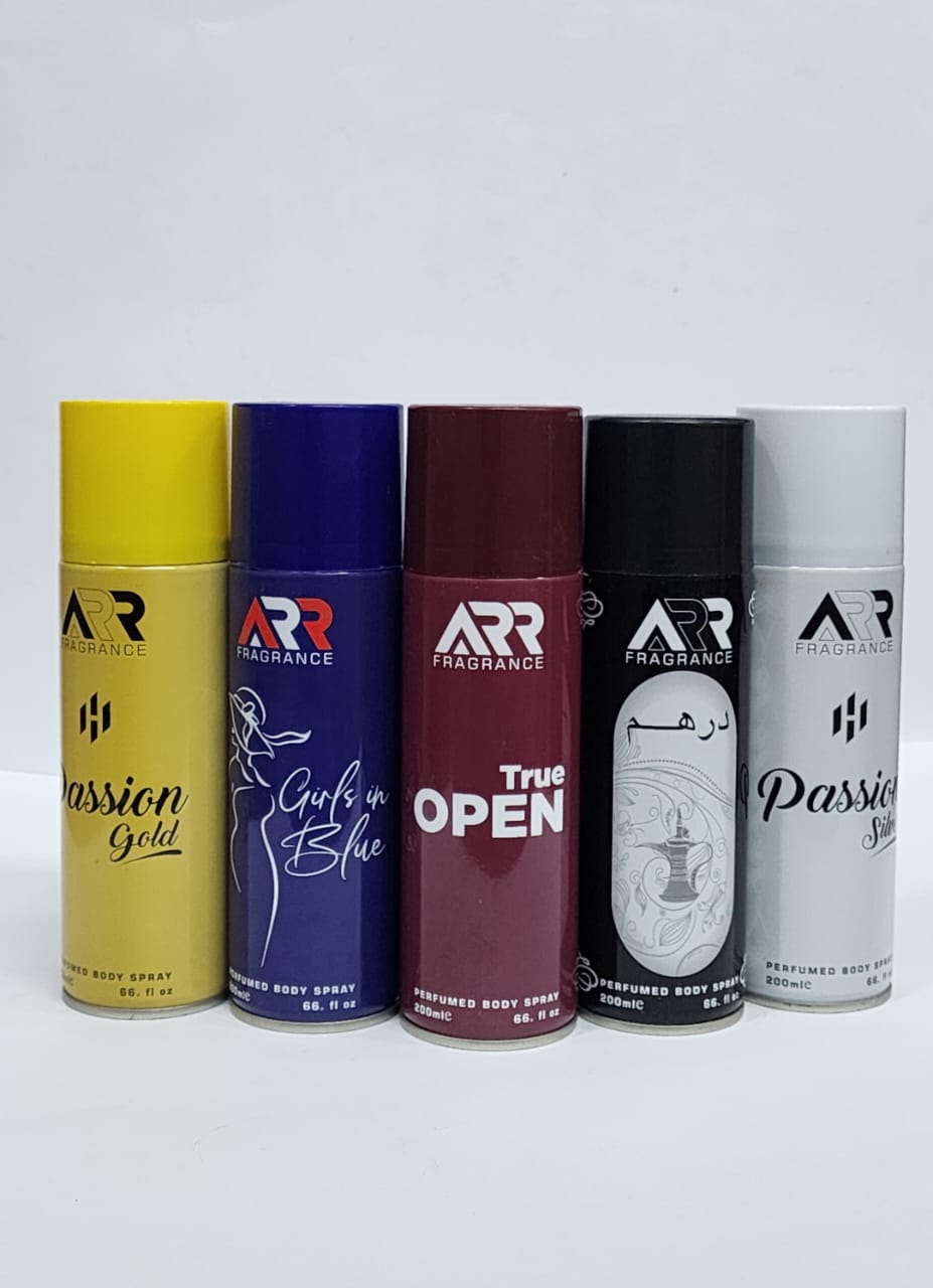 ARR BODY SPARY (PACK OF FIVE)