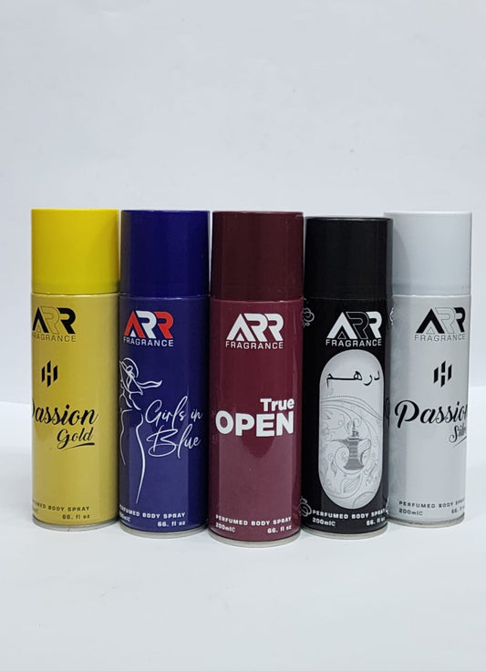 ARR BODY SPARY (PACK OF FIVE)