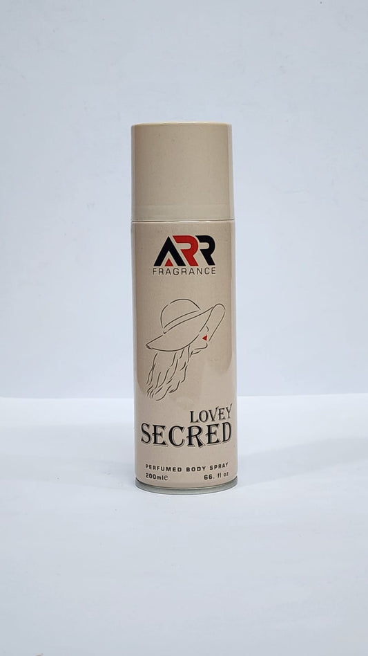 ARR BODY SPARY LOVEY SECRED
