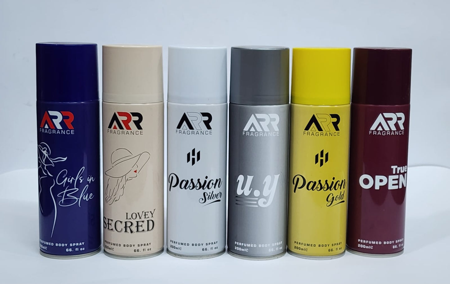 ARR BODY SPRAY PACK OF (SIX)