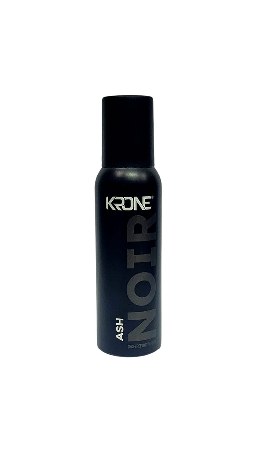 Krone Noir ASH Gas Free Body Spray For Unisex – 120 ml
